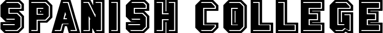 Spanish College Font