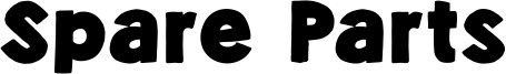 Spare Parts Font