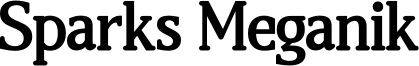 Sparks Meganik Font