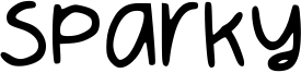Sparky Font