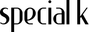 Special K Font