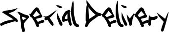 Special Delivery Font