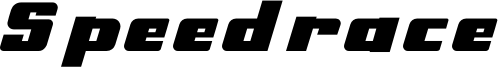 Speedrace Font