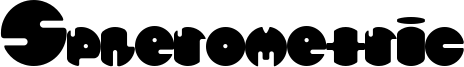 Spherometric Font