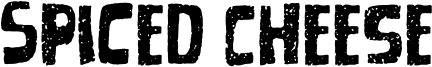 Spiced Cheese Font