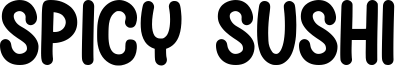 Spicy Sushi Font