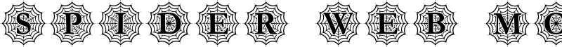 Spider Web Mono Font
