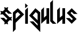 Spigulus Font
