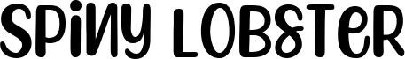 Spiny Lobster Font