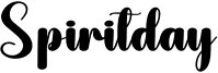 Spiritday Font