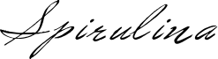 Spirulina Font
