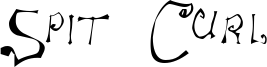 Spit Curl Font