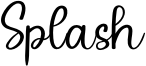 Splash.otf