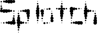 Splotch  Font
