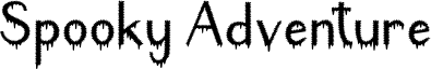 Spooky Adventure Font