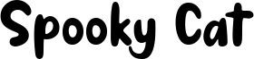 Spooky Cat Font