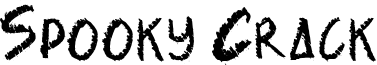 Spooky Crack Font