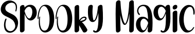 Spooky Magic Font