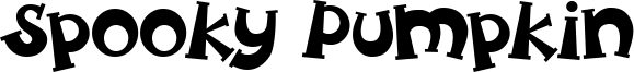 Spooky Pumpkin Font