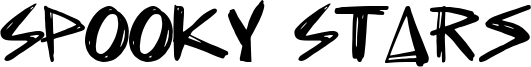 Spooky Stars Font