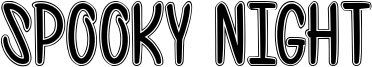 Spooky Night Font