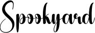 Spookyard Font