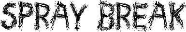 Spray Break Font