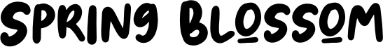 Spring Blossom Font