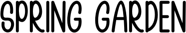 Spring Garden Font