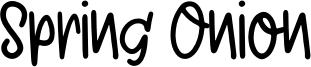 Spring Onion Font