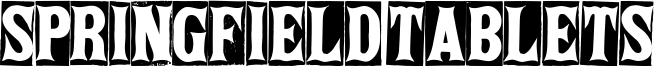 Springfield Tablets Font