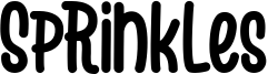 Sprinkles Font
