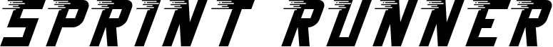 Sprint Runner Font