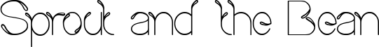 Sprout and the Bean Font