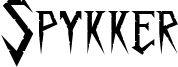 Spykker.TTF