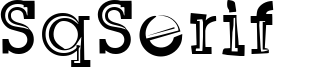 SqSerif  Font
