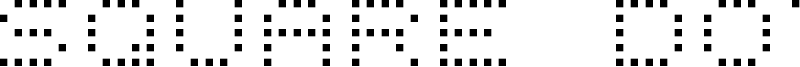 Square Dot Digital-7 Font