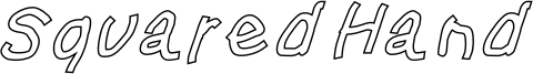 SquaredHandOblOl.otf