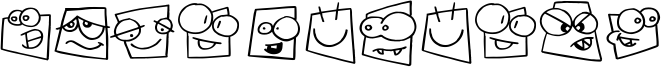 Squareheads Font