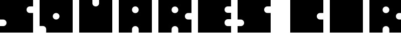 Squares Circles Font
