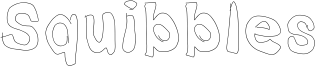 Squibbles Font