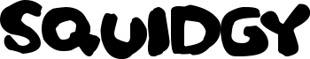 Squidgy Font
