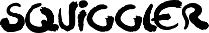 Squiggler Font