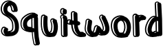 Squitword Font