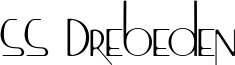 SS Drebeden Font