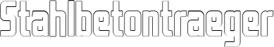 Stahlbetontraeger-Outline.ttf
