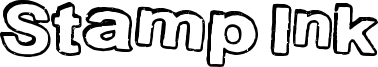 Stamp Ink Font