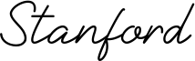 Stanford Font