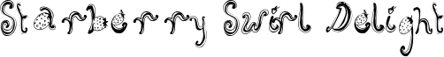 Starberry Swirl Delight Font
