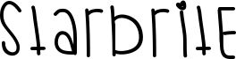Starbrite Font